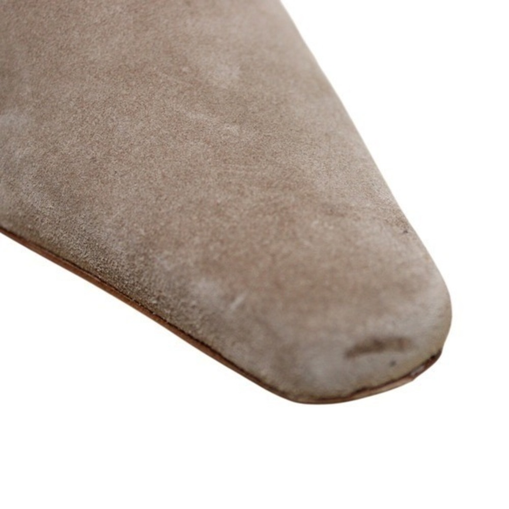 STAUD Suede Western Ankle Boots Womens EU 35 US 5 Tan Kitten Heel Portugal - Picture 3 of 6